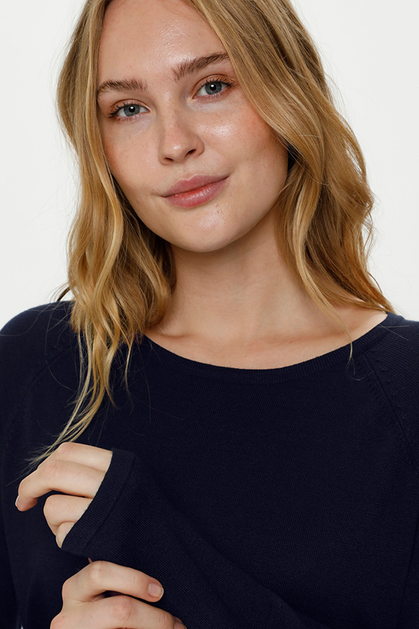 Culture - Annemarie Solid Pullover Salute - 3
