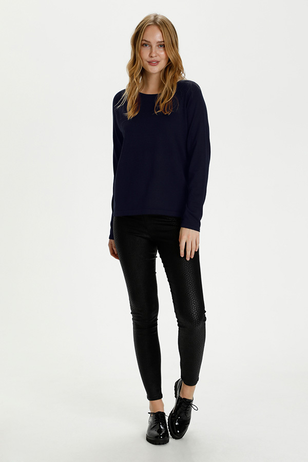 Culture - Annemarie Solid Pullover Salute - 4