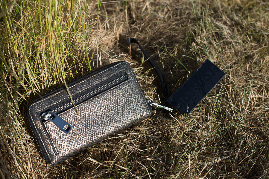Frontrow - Mid wallet  Metallic Bronze Black - 5