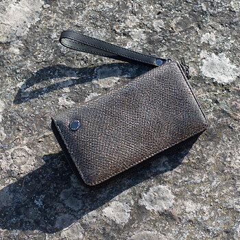 Frontrow - Mid wallet  Metallic Bronze Black