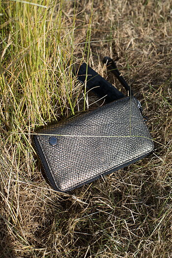 Frontrow - Mid wallet  Metallic Bronze Black