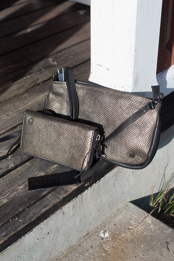 Frontrow - Mid wallet  Metallic Bronze Black - 3
