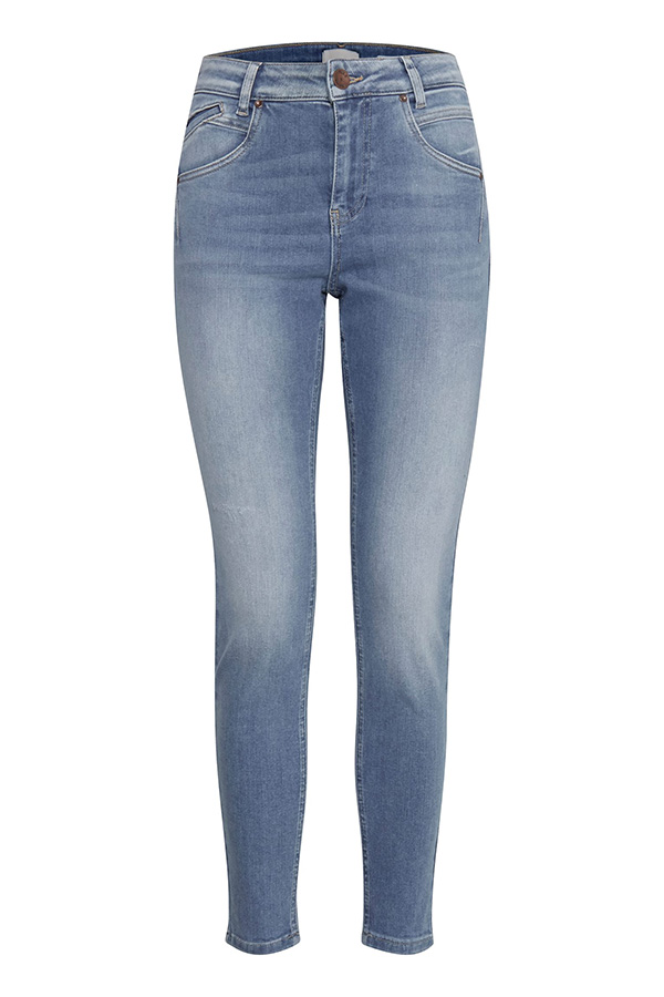 Pulz - Carmen Jeans Medium Blue Denim - 7