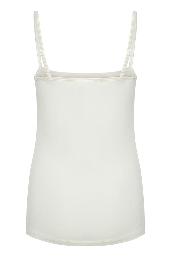 Kaffe - Sira Strap Top Chalk - 3