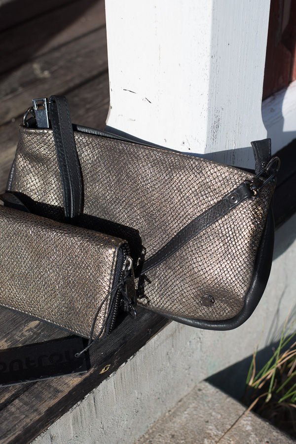 Frontrow - Mollie Sling bag Metallic Bronze Black - 4
