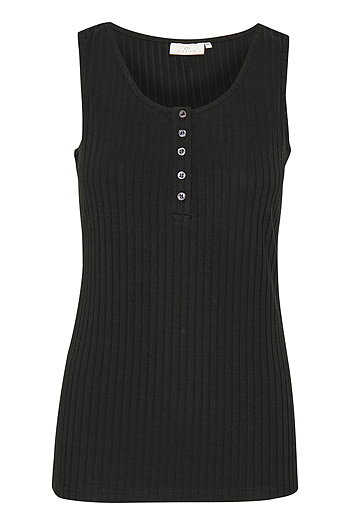 Kaffe - Trudy Tank Top Black Deep