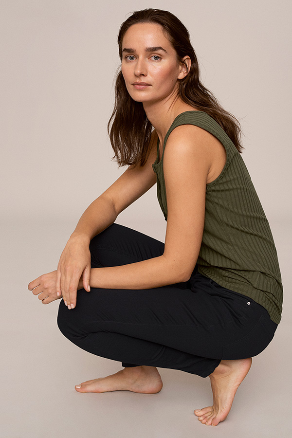 Kaffe - Trudy Tank Top Grape Leaf - 4