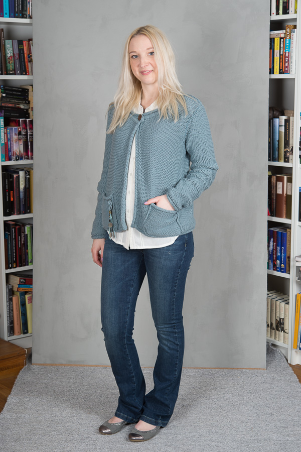 Monrow - Rikki Trousers Stone Wash Denim  - 6