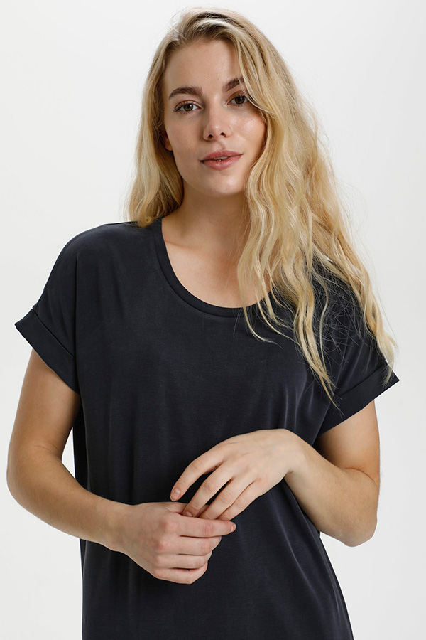 Culture - Kajsa T-shirt Dress Salute - 7