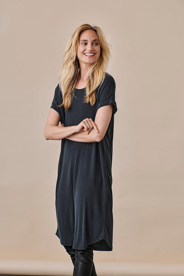Culture - Kajsa T-shirt Dress Salute - 3