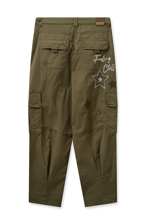 Mos Mosh - SPRaquel Cargo Pant Burnt Olive Ankle - 6