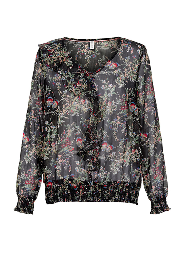 Culture - Elvi Blouse Black