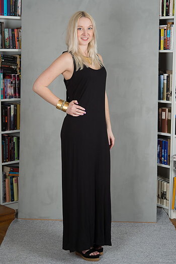 Monrow - Gianna Dress Black
