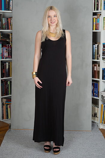 Monrow - Gianna Dress Black