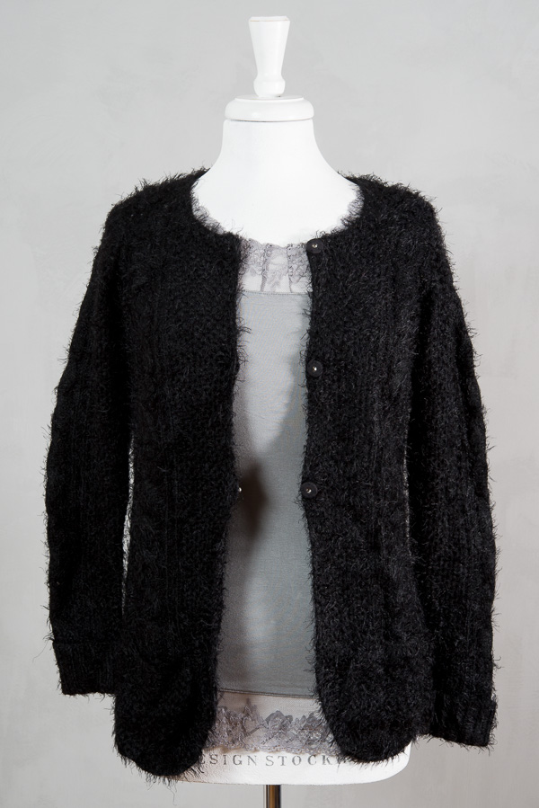 Culture - Madalyn Knit Cardigan Black - 3