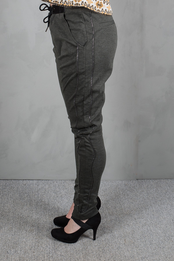 Pulz - Sadella Loose Pant Warm Petrol - 3