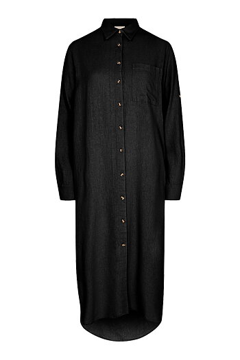 Freequent - Lava Shirt Dress Black