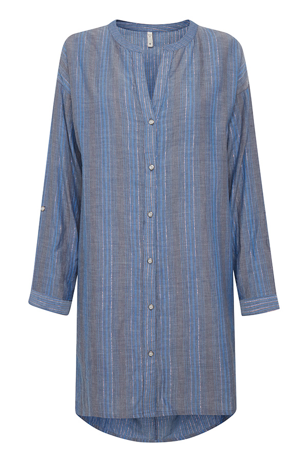 Pulz - Jane Shirt Light Blue Denim - 2