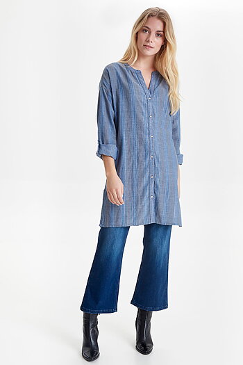 Pulz - Jane Shirt Light Blue Denim