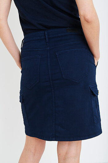 Pulz - Karolina Skirt Dark Sapphire