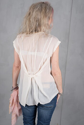 Monrow - Trisha Blouse Creme