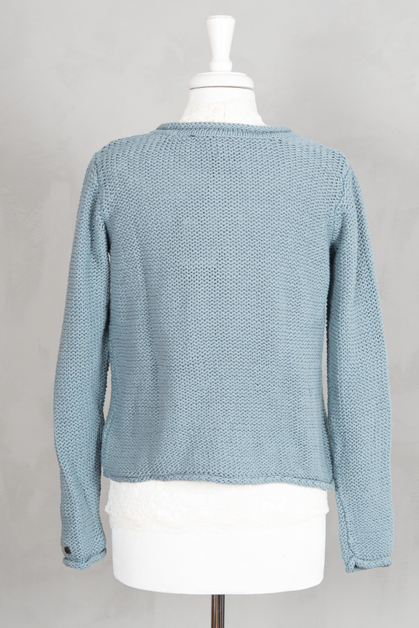 Monrow - Jayla Cardigan Teal Blue - 8