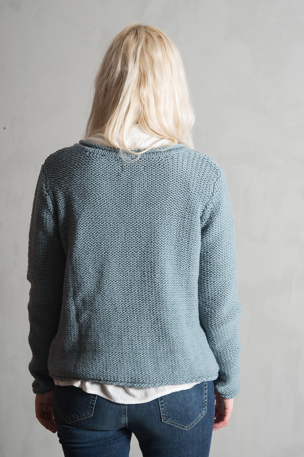 Monrow - Jayla Cardigan Teal Blue - 4