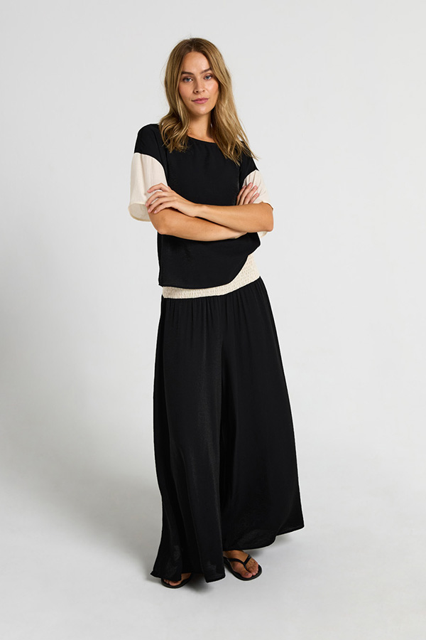 Costamani - Prato Blouse Black Whisper - 4