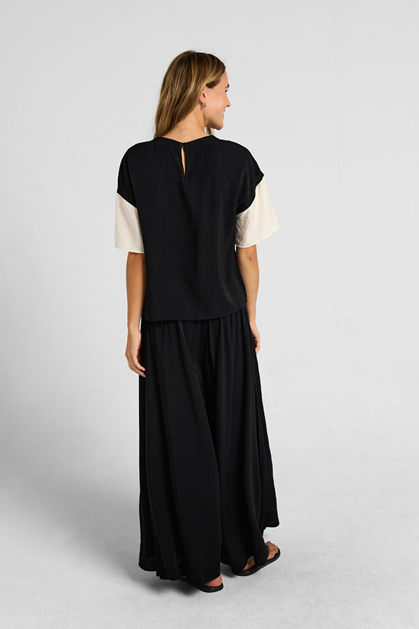 Costamani - Prato Blouse Black Whisper - 5