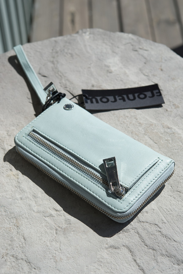 Frontrow - Snap mid wallet Iceblue / Silver - 8
