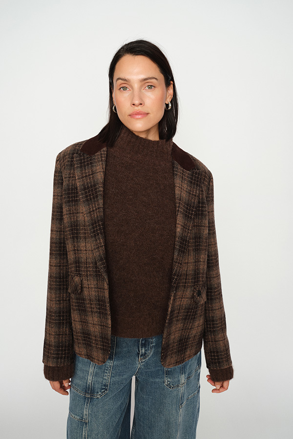 MMErim Thora Highneck Knit Bracken - 3