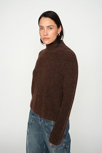 MMErim Thora Highneck Knit Bracken