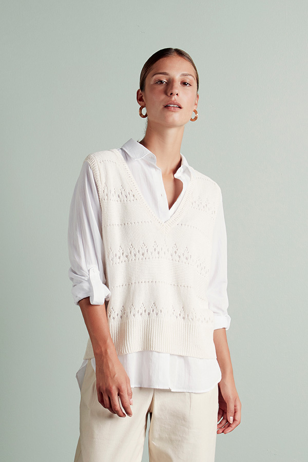 Pulz - Therese Pullover Premium Buttercream - 2