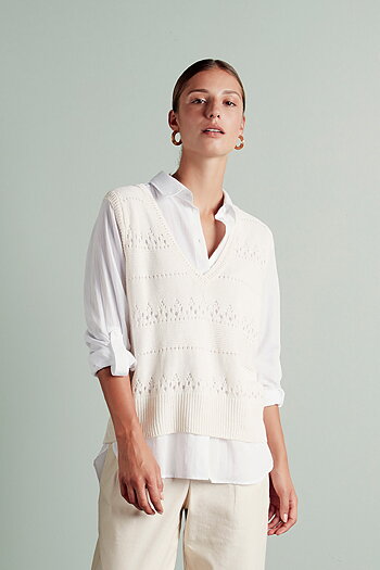 Pulz - Therese Pullover Premium Buttercream