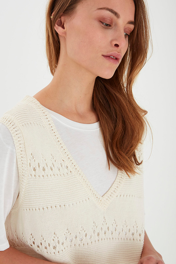 Pulz - Therese Pullover Premium Buttercream - 7