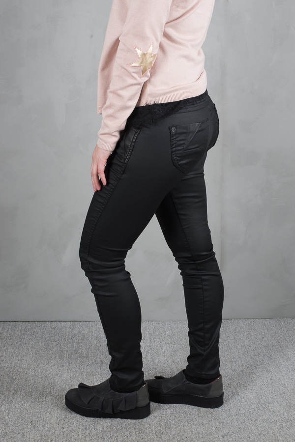 Pulz - Sila Skinny Pant Black - 6