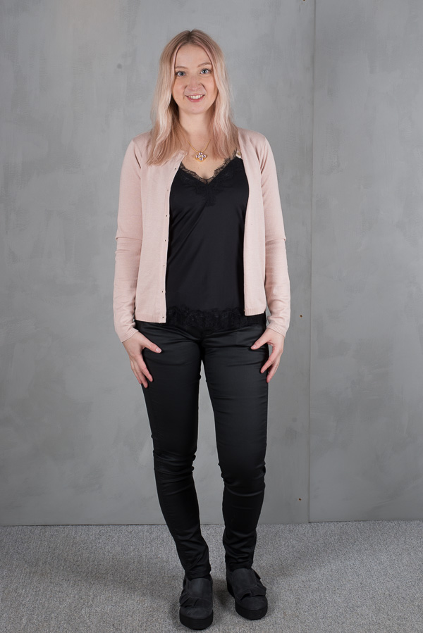 Pulz - Sila Skinny Pant Black - 4