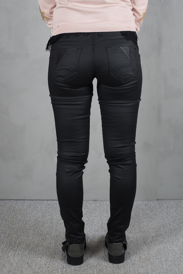 Pulz - Sila Skinny Pant Black - 5