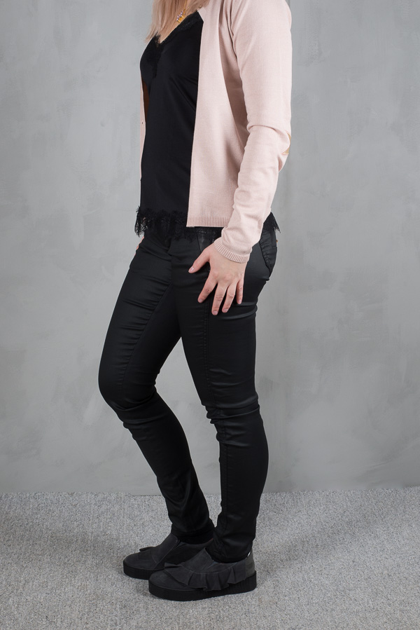 Pulz - Sila Skinny Pant Black - 2
