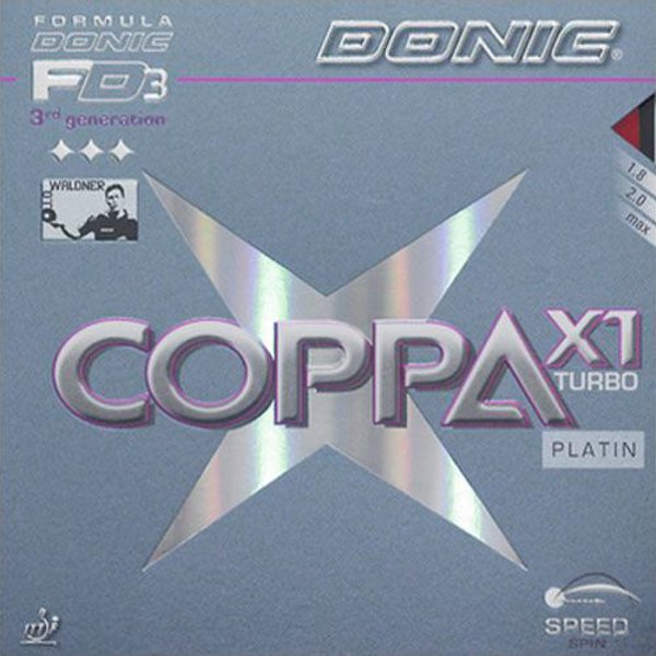 Donic gummi Coppa X1 Turbo Platin