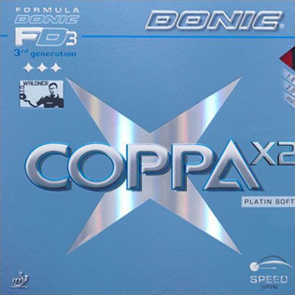 Donic gummi Coppa X2 Platin Soft