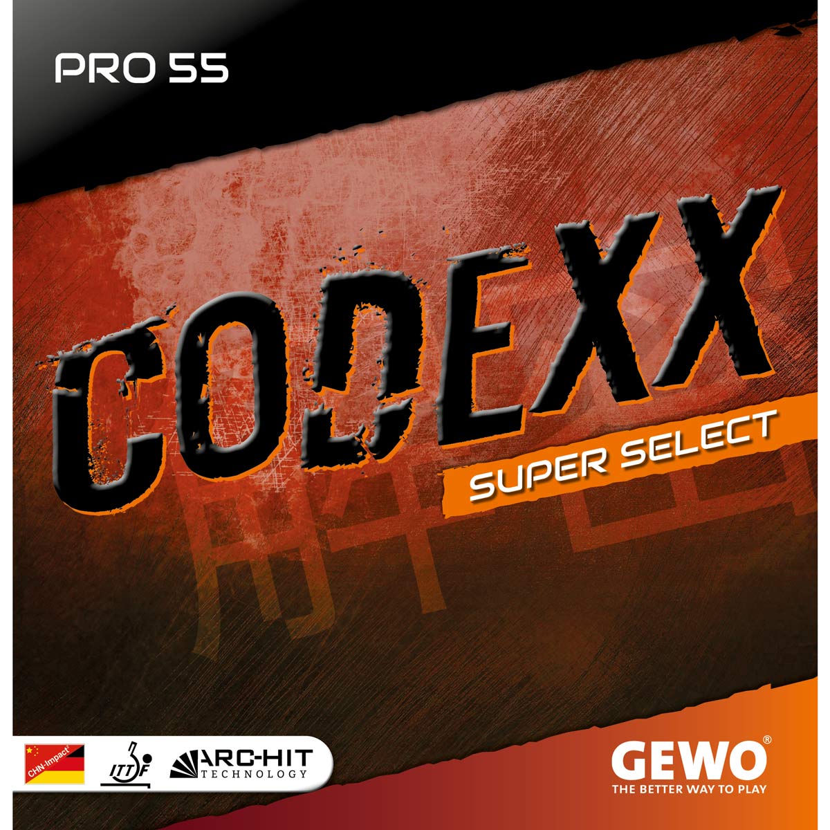 GEWO gummi Codexx Pro 55 SuperSelect