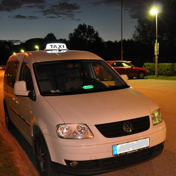 LEDIG - skylt för taxi - 6