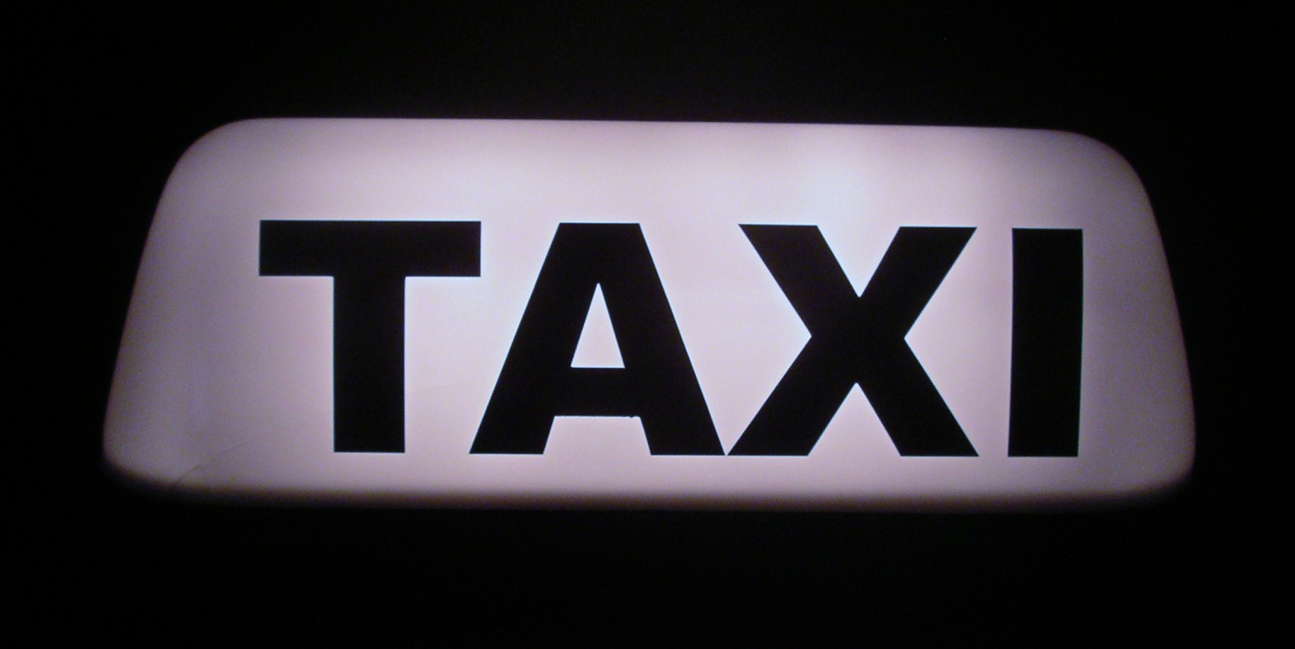 Dekal  för taxiskylt - liten