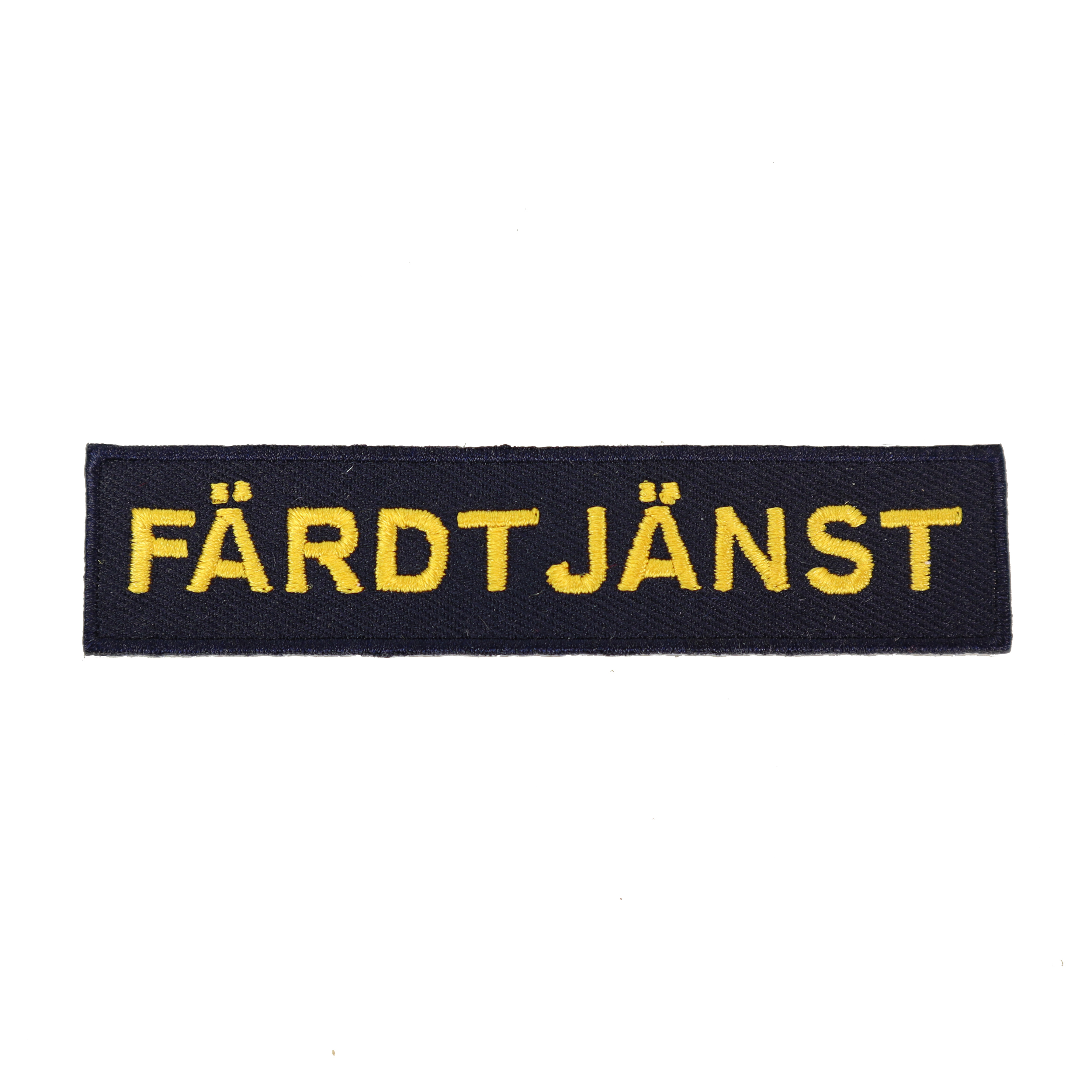 Broderat tygmärke - färdtjänst