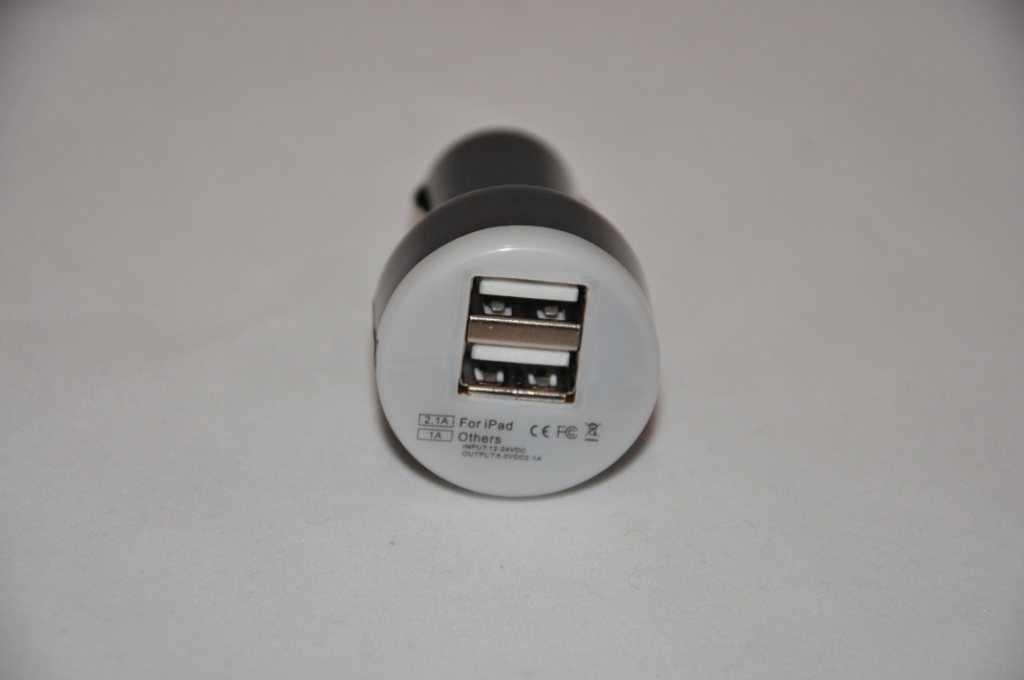Billaddare, dubbel USB - 2