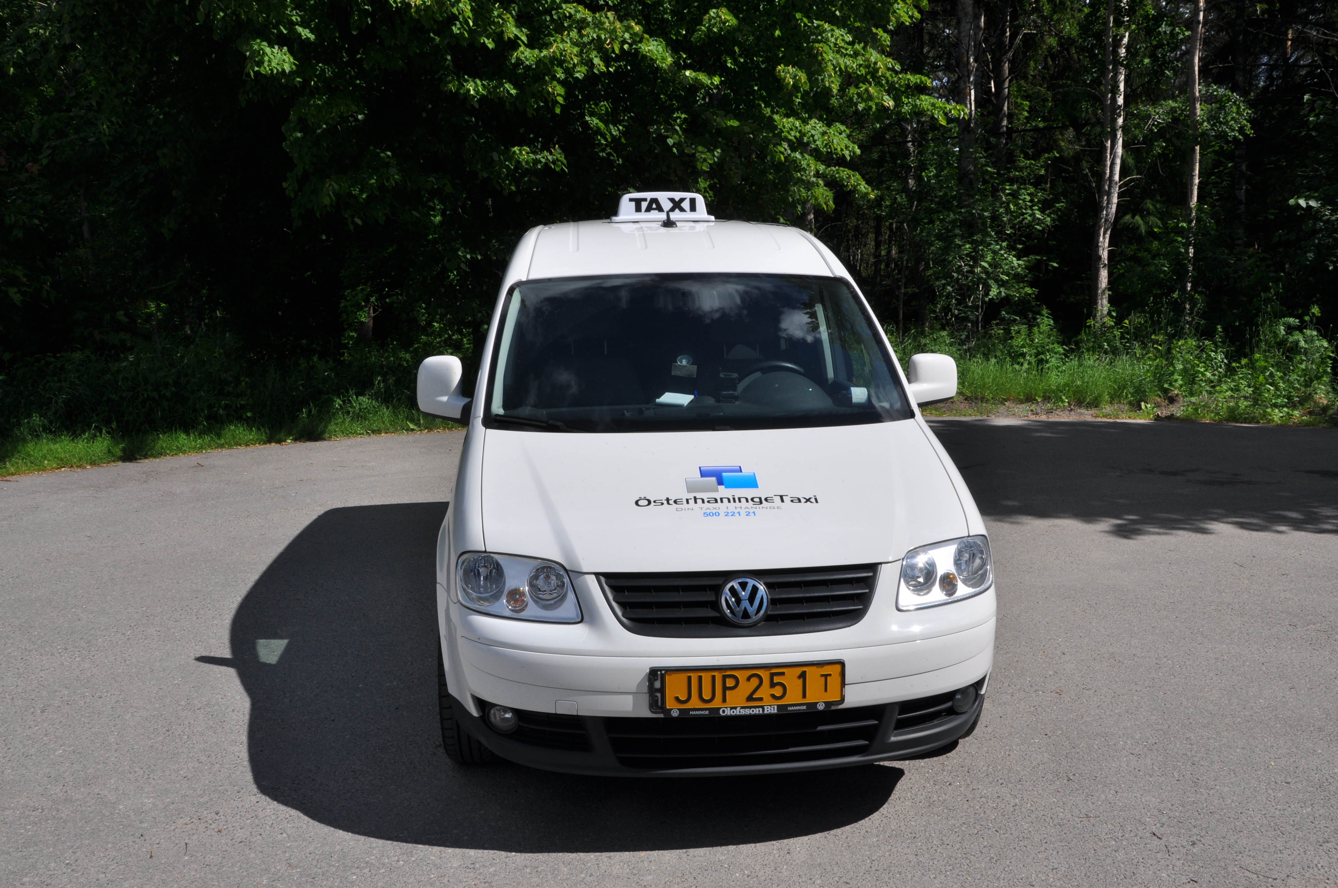 Taxiskylt "Windbreaker" - vit - 2