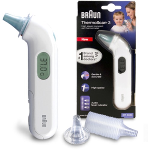 Braun ThermoScan 3 Örontermometer - IRT3030WE