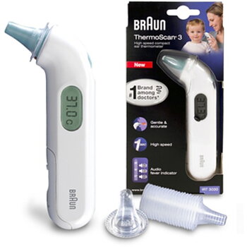 Braun ThermoScan 3 Örontermometer - IRT3030WE
