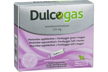 Dulcogas® dospåsar 125mg 18st
